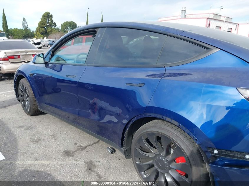 2023 TESLA MODEL Y - 7SAYGDEFXPF690079