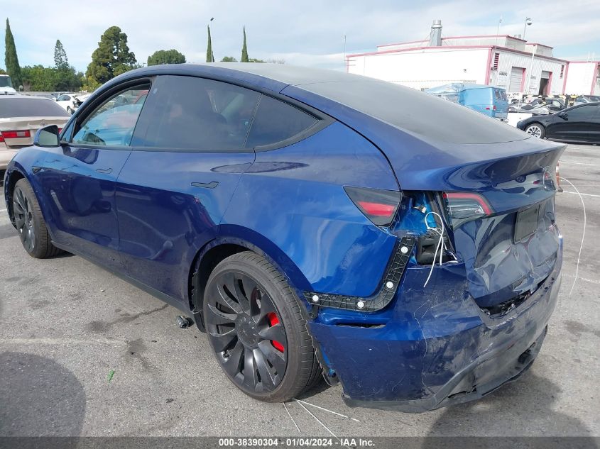 2023 TESLA MODEL Y - 7SAYGDEFXPF690079