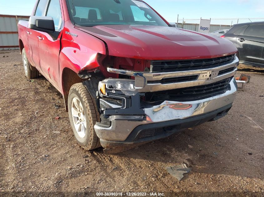2022 CHEVROLET SILVERADO 1500 LTD 4WD  SHORT BED LT 3GCUYDED1NG146276