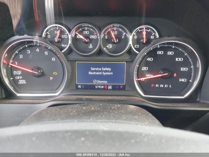 2022 CHEVROLET SILVERADO 1500 LTD 4WD  SHORT BED LT 3GCUYDED1NG146276