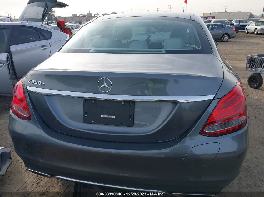 2017 MERCEDES-BENZ C 350E LUXURY 55SWF4HB2HU219141