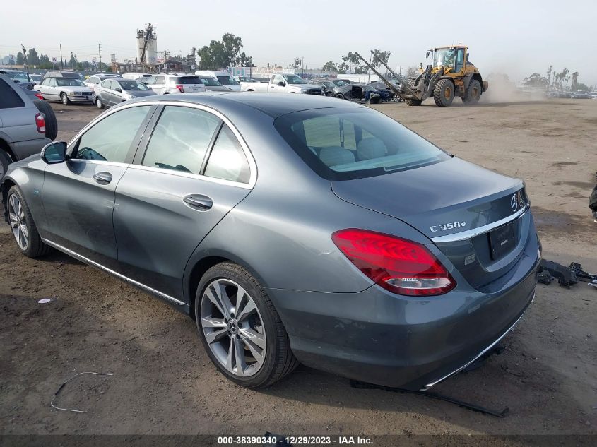 2017 MERCEDES-BENZ C 350E LUXURY 55SWF4HB2HU219141