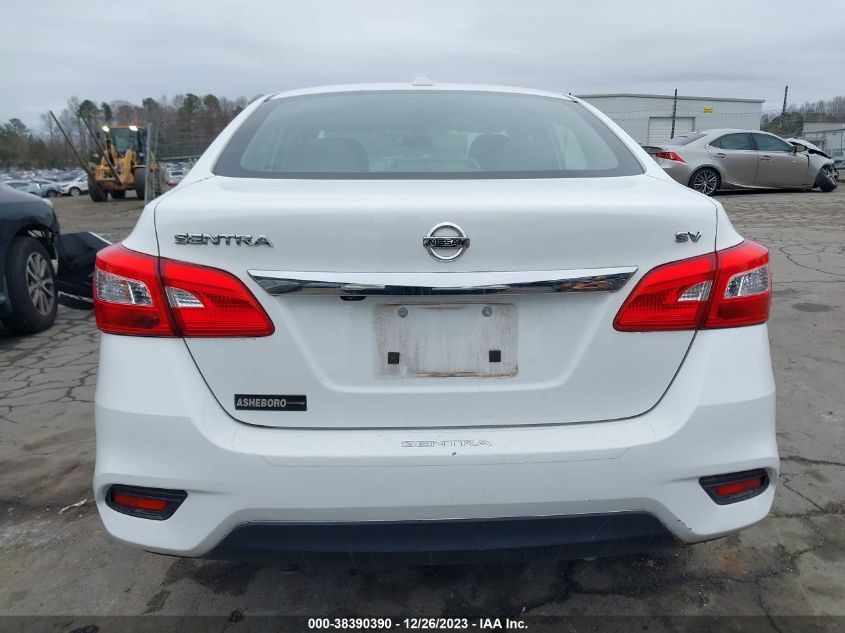 2018 NISSAN SENTRA S/SV/SR/SL - 3N1AB7AP6JY275949