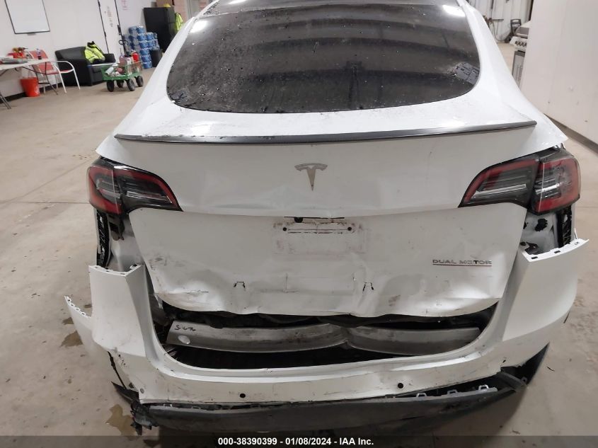 2022 TESLA MODEL Y PERFORMANCE DUAL MOTOR ALL-WHEEL DRIVE - 7SAYGDEFXNF506918