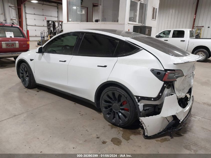 2022 TESLA MODEL Y PERFORMANCE DUAL MOTOR ALL-WHEEL DRIVE - 7SAYGDEFXNF506918