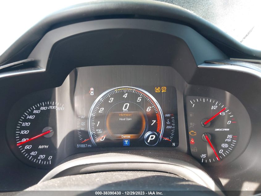 2016 CHEVROLET CORVETTE Z06 3LZ - 1G1YU2D63G5611017