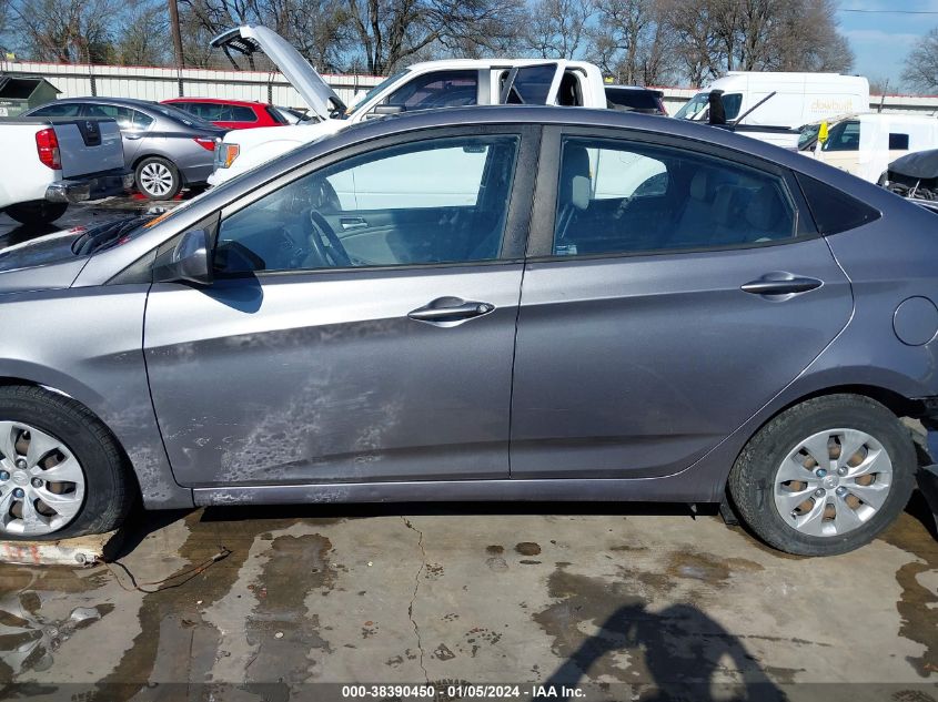 2016 HYUNDAI ACCENT SE - KMHCT4AE6GU070963