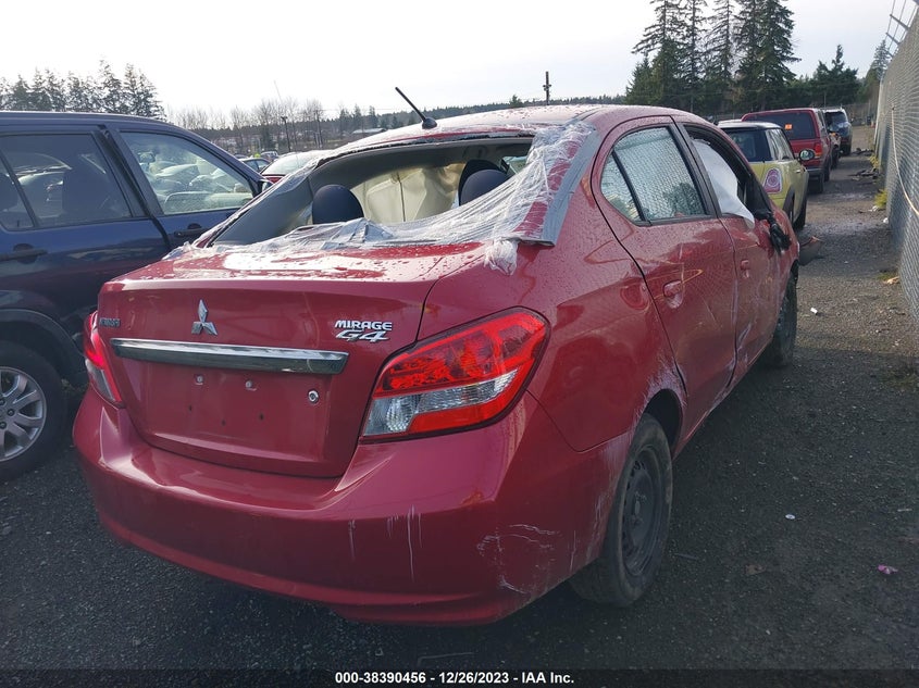 VIN ML32F3FJXHHF08083 2017 MITSUBISHI MIRAGE G4 ES