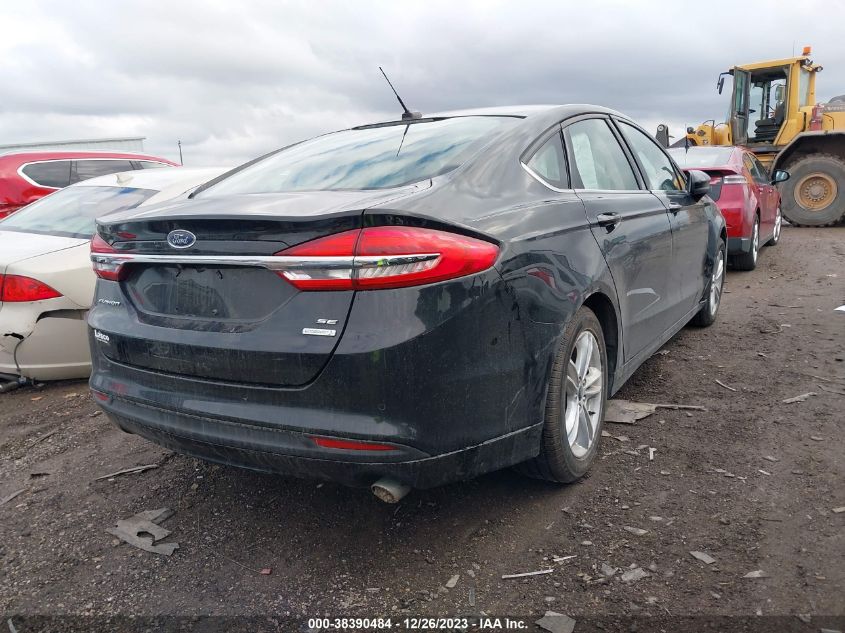 2018 FORD FUSION SE - 3FA6P0HD6JR266899