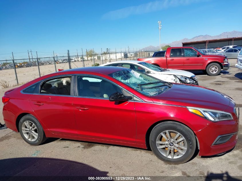 2016 HYUNDAI SONATA SE - 5NPE24AF0GH279523