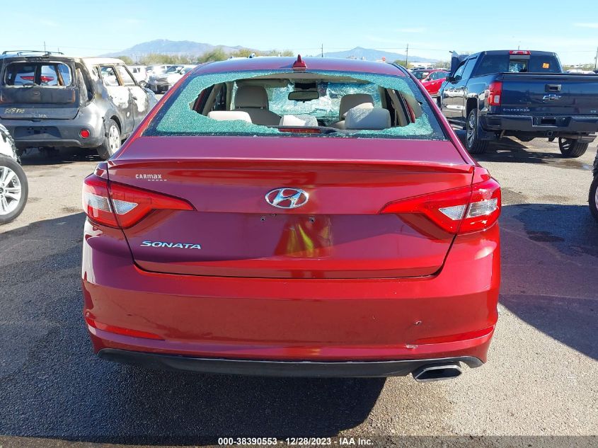 2016 HYUNDAI SONATA SE - 5NPE24AF0GH279523