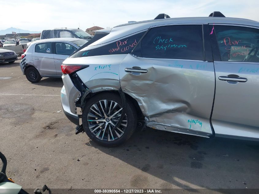 VIN 2T2BAMBA4PC016457 2023 LEXUS RX 350 PREMIUM PLUS