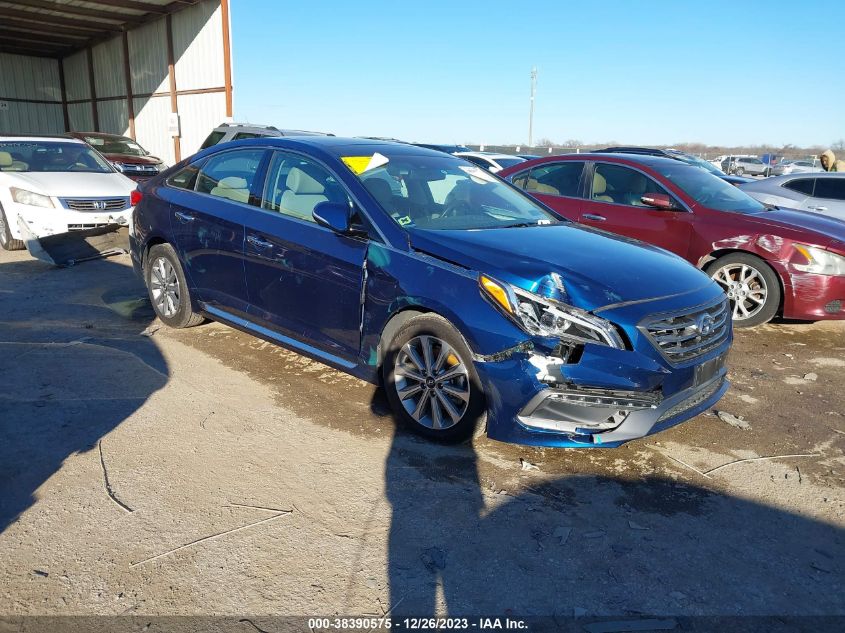 2016 HYUNDAI SONATA LIMITED - 5NPE34AF8GH271456