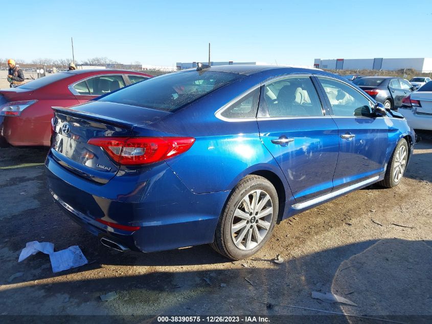 2016 HYUNDAI SONATA LIMITED - 5NPE34AF8GH271456