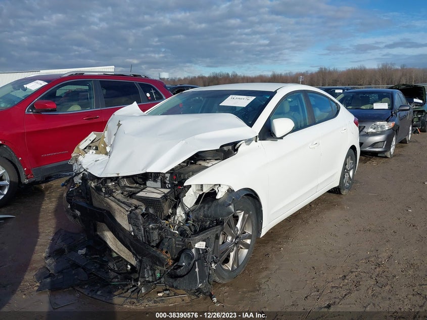 VIN 5NPD84LF9HH039153 2017 HYUNDAI ELANTRA SE