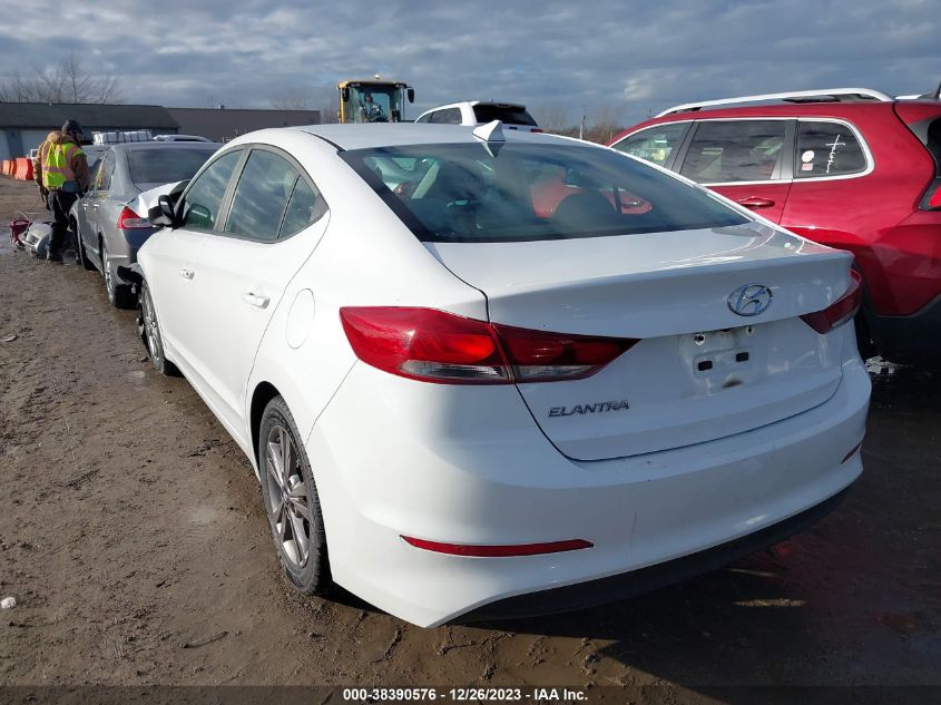 VIN 5NPD84LF9HH039153 2017 HYUNDAI ELANTRA SE