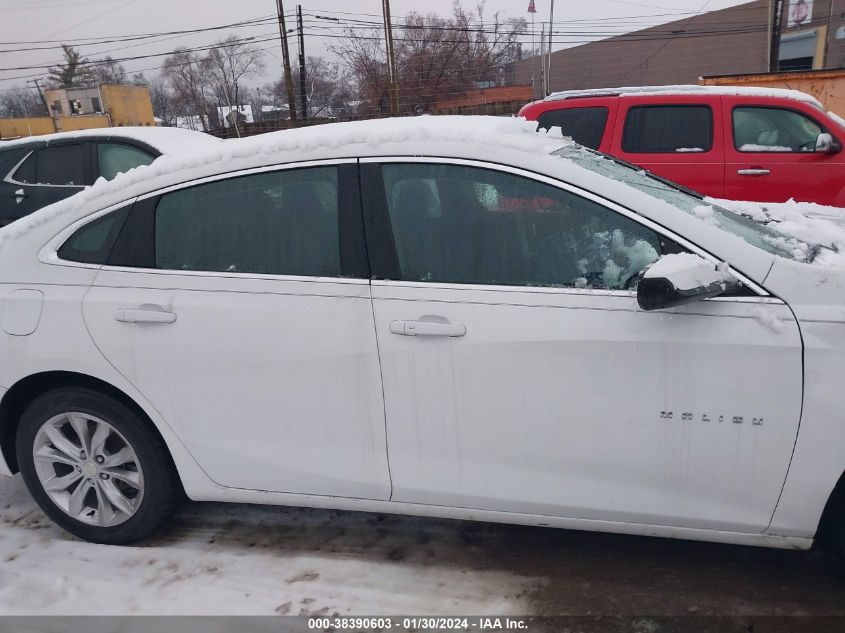 2019 CHEVROLET MALIBU LT - 1G1ZD5ST1KF181134