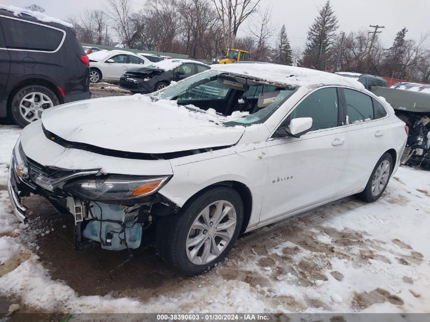 2019 CHEVROLET MALIBU LT - 1G1ZD5ST1KF181134