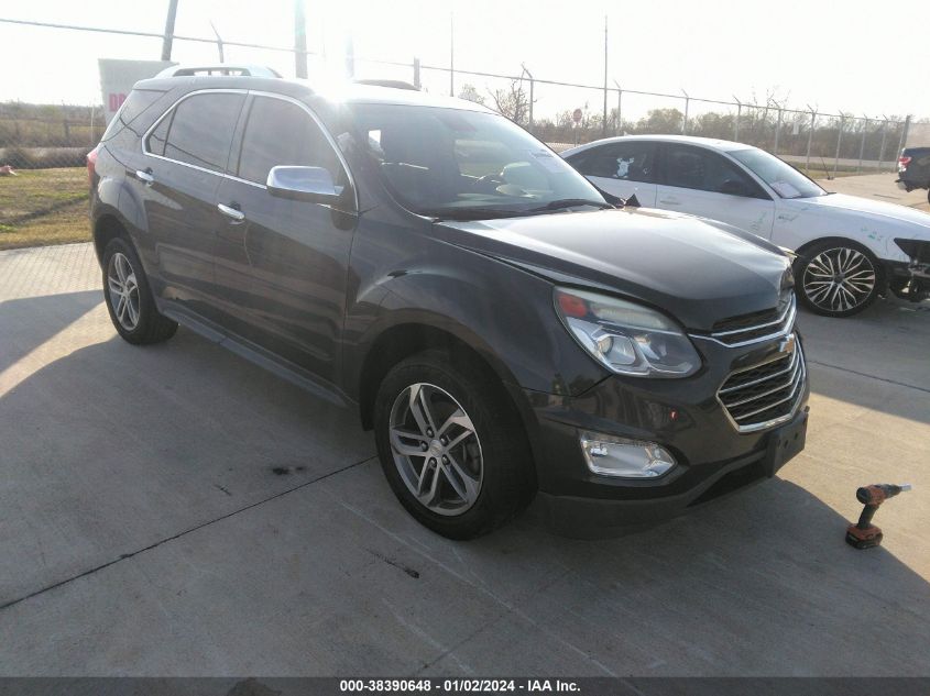 2016 CHEVROLET EQUINOX LTZ - 2GNALDEK9G6210070