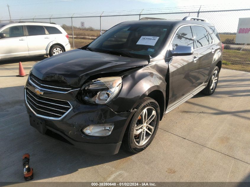 2016 CHEVROLET EQUINOX LTZ - 2GNALDEK9G6210070