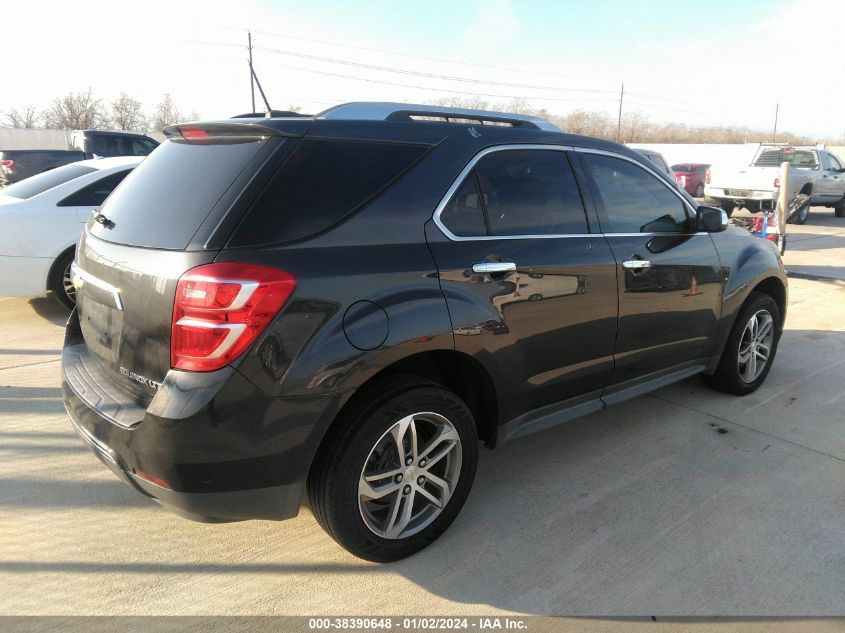 2016 CHEVROLET EQUINOX LTZ - 2GNALDEK9G6210070