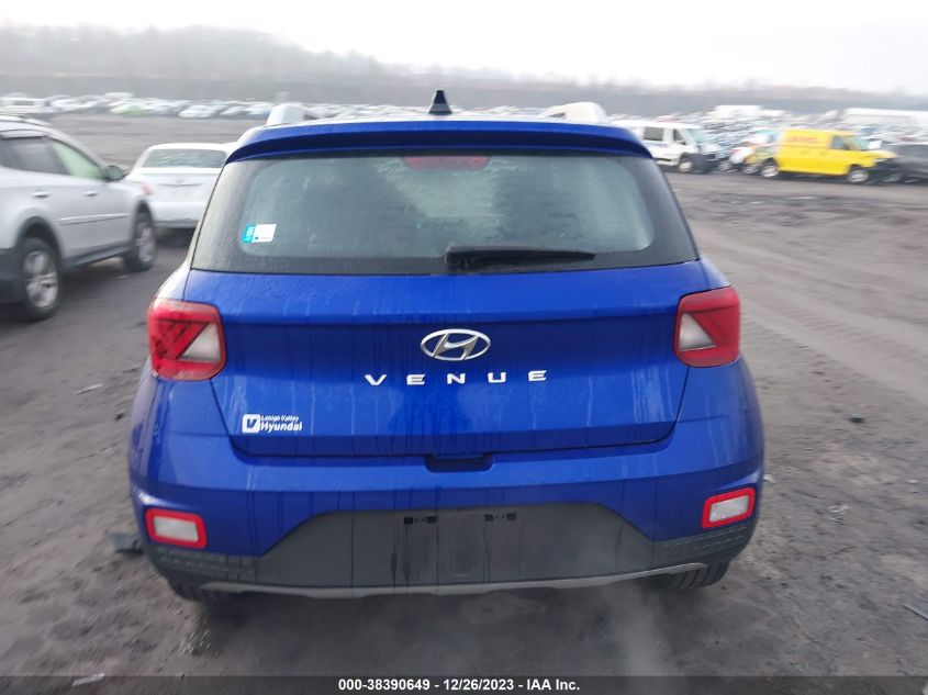 2022 HYUNDAI VENUE LIMITED - KMHRC8A36NU187066