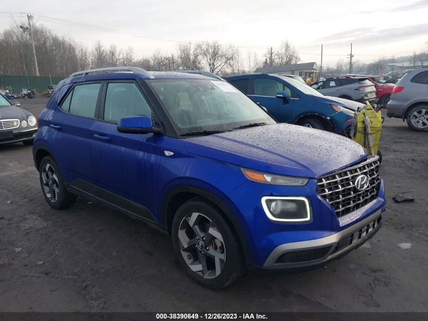 2022 HYUNDAI VENUE LIMITED - KMHRC8A36NU187066