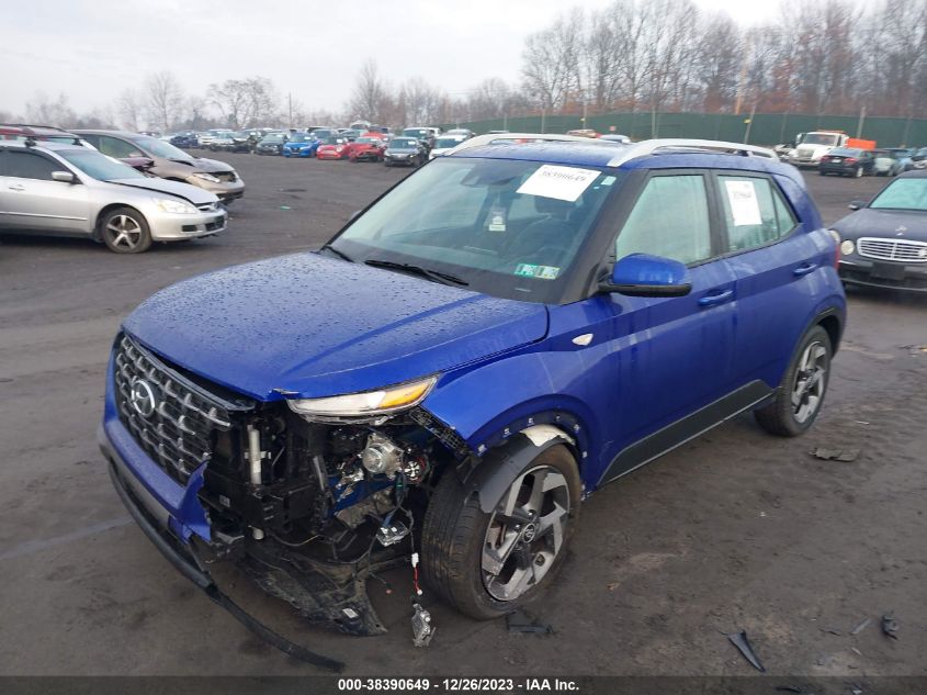 2022 HYUNDAI VENUE LIMITED - KMHRC8A36NU187066