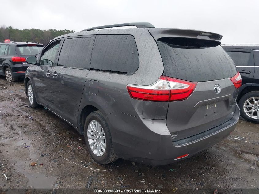 2017 TOYOTA SIENNA XLE/LIMITED - 5TDYZ3DC3HS864077