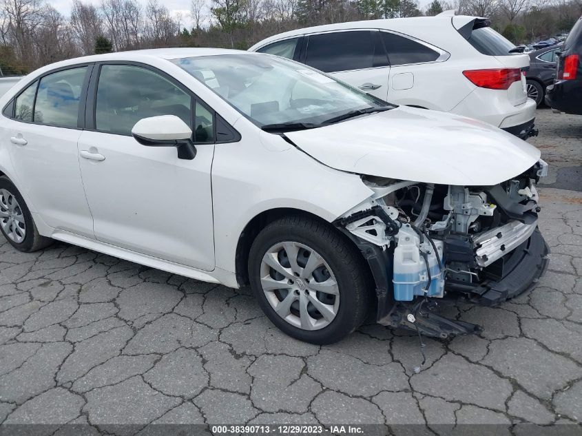 2022 TOYOTA COROLLA LE - JTDEPMAE7NJ194370