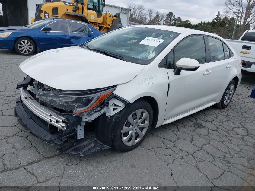 2022 TOYOTA COROLLA LE - JTDEPMAE7NJ194370