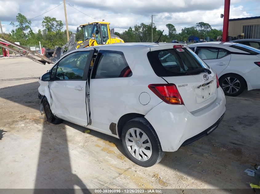2016 TOYOTA YARIS L - VNKJTUD36GA062845