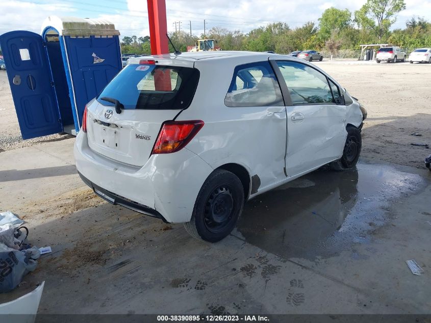 2016 TOYOTA YARIS L - VNKJTUD36GA062845