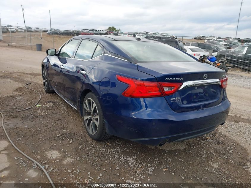 2017 NISSAN MAXIMA 3.5 PLATINUM - 1N4AA6AP3HC451813