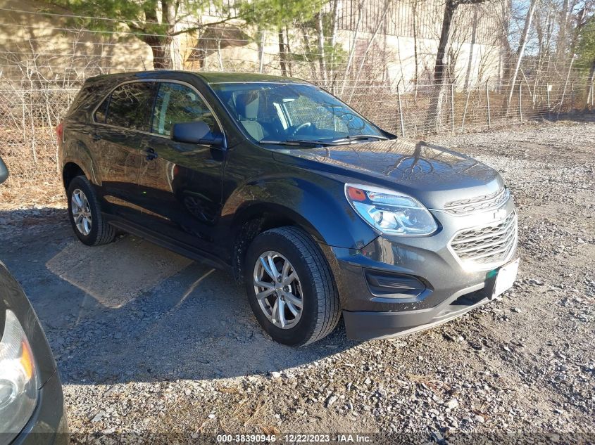 2017 CHEVROLET EQUINOX LS - 2GNFLEEK4H6333966