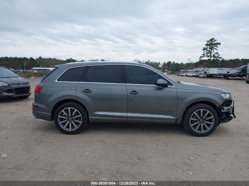 2017 AUDI Q7 2.0T PREMIUM - WA1LHAF75HD052691
