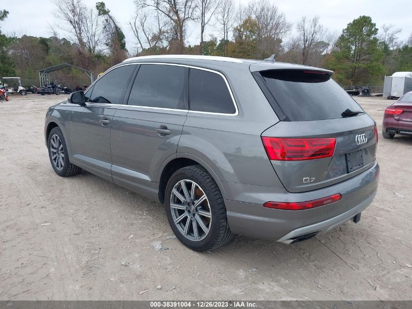 2017 AUDI Q7 2.0T PREMIUM - WA1LHAF75HD052691