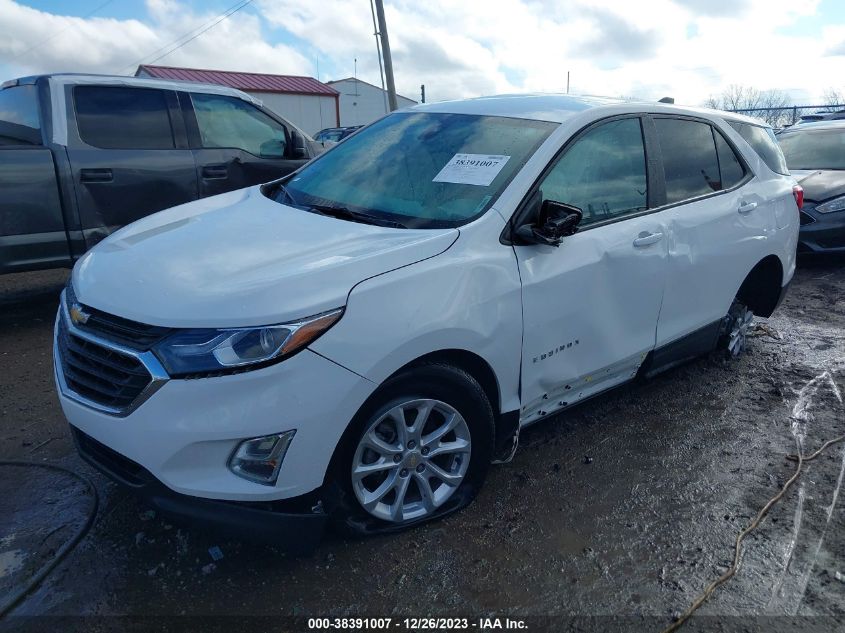 2021 CHEVROLET EQUINOX FWD LS - 3GNAXHEV9MS152044