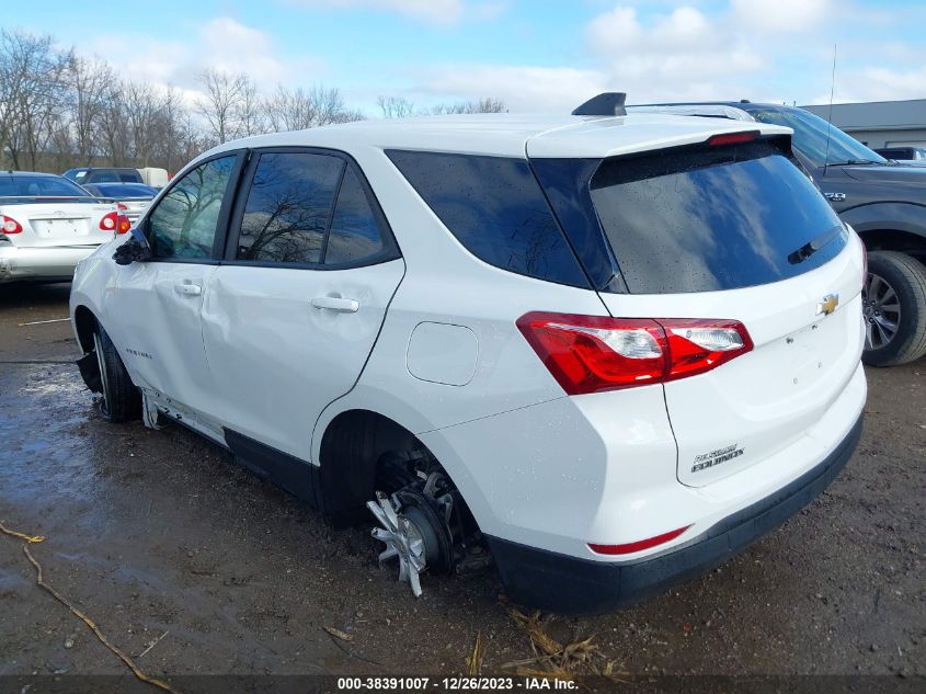 2021 CHEVROLET EQUINOX FWD LS - 3GNAXHEV9MS152044