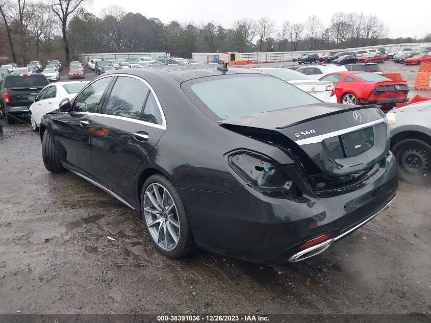 2019 MERCEDES-BENZ S 560 WDDUG8DB1KA425429