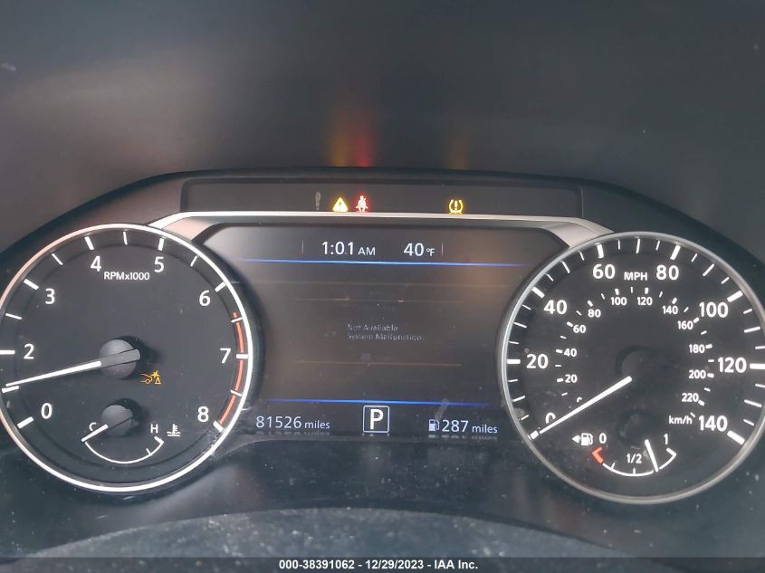 2020 NISSAN ALTIMA SR - 1N4BL4CV9LC167321