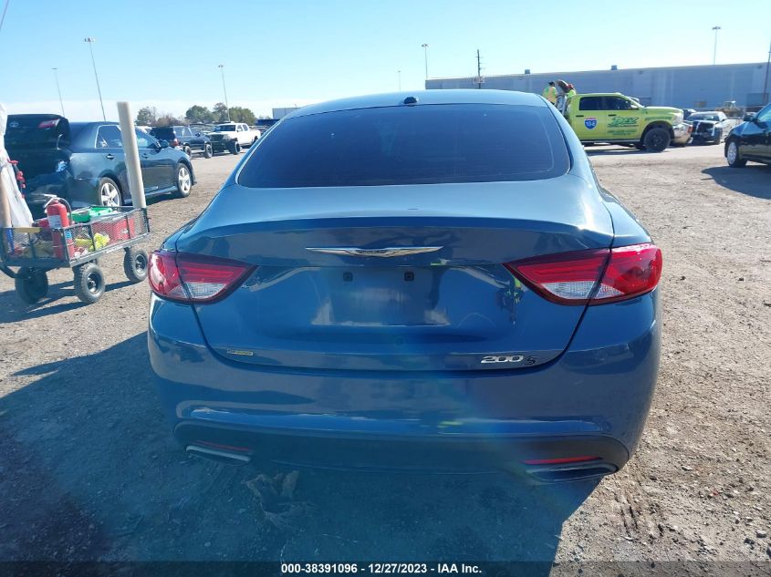 2015 CHRYSLER 200 S - 1C3CCCBB6FN659334