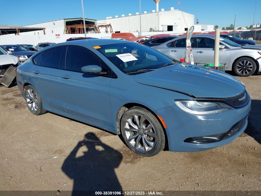 2015 CHRYSLER 200 S - 1C3CCCBB6FN659334