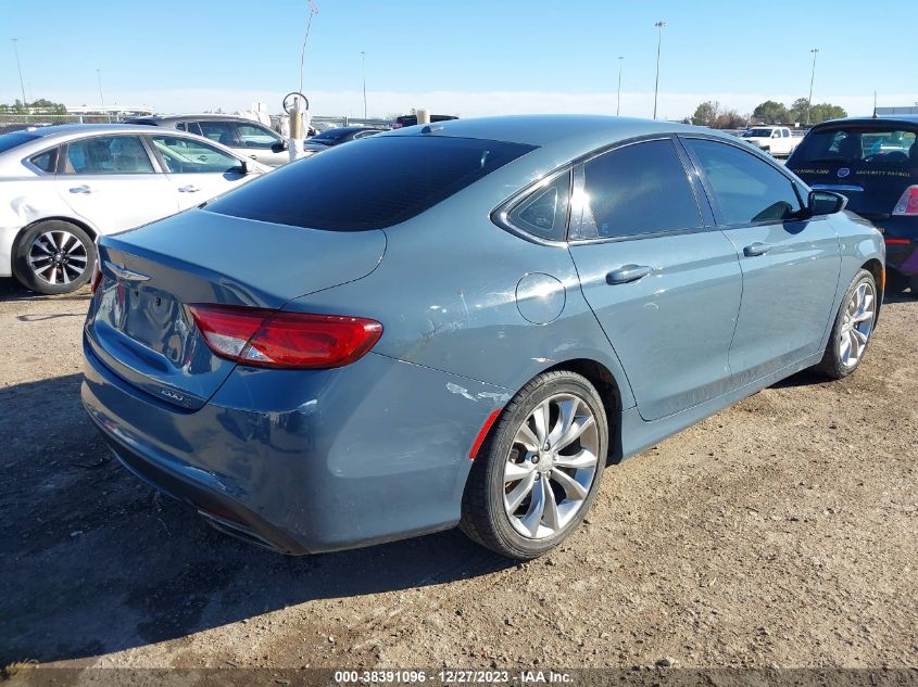 2015 CHRYSLER 200 S - 1C3CCCBB6FN659334