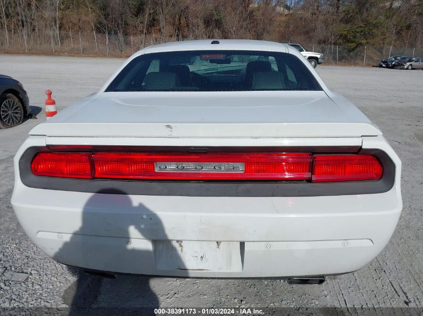2013 DODGE CHALLENGER SXT - 2C3CDYAG2DH520010