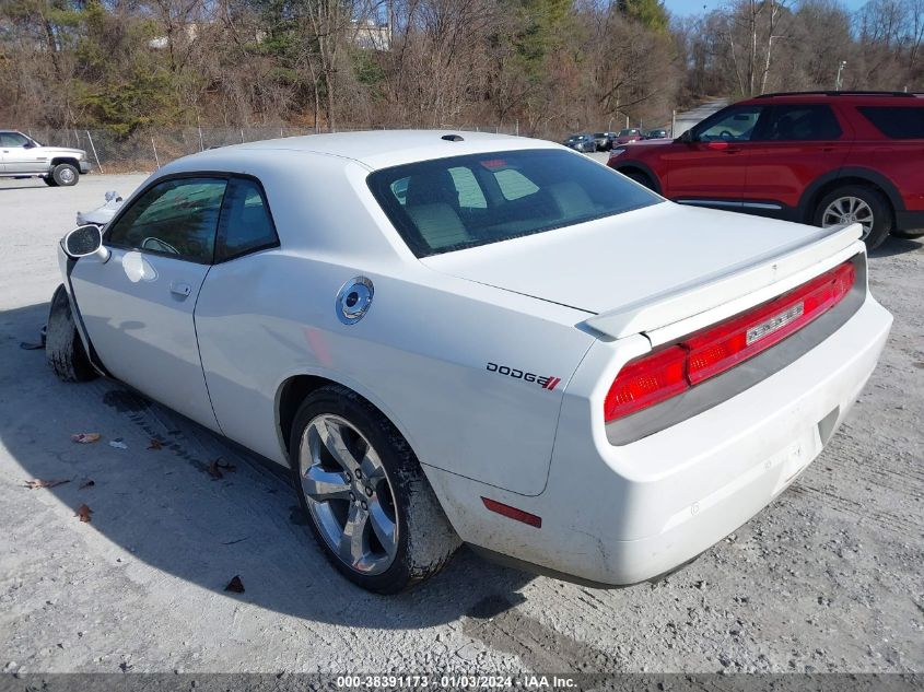 2C3CDYAG2DH520010 | 2013 DODGE CHALLENGER