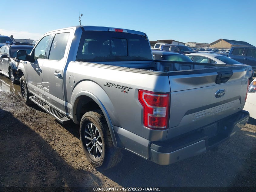 VIN 1FTEW1E48LFC61707 2020 FORD F-150 XLT