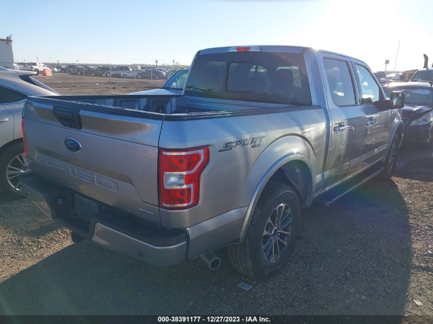VIN 1FTEW1E48LFC61707 2020 FORD F-150 XLT