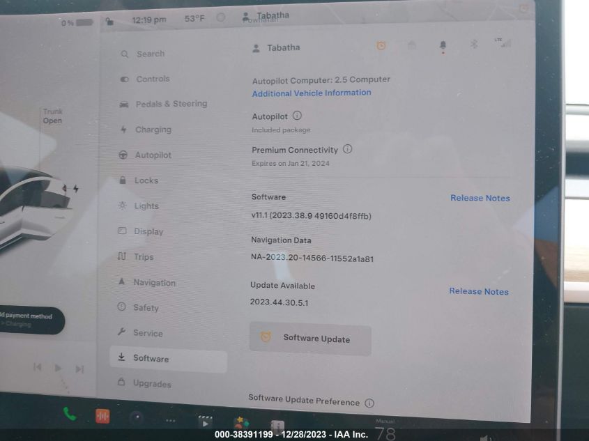 2019 TESLA MODEL 3 LONG RANGE/MID RANGE/STANDARD RANGE/STANDARD RANGE PLUS - 5YJ3E1EA6KF397255