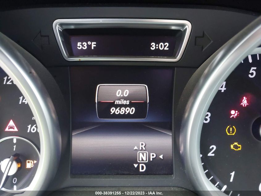 2015 MERCEDES-BENZ ML 350 4JGDA5JBXFA567388
